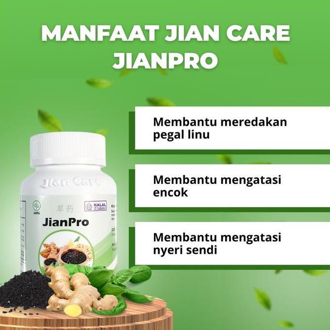 Point- Jian Care Jianpro Herbal 60 Kapsul Bpom