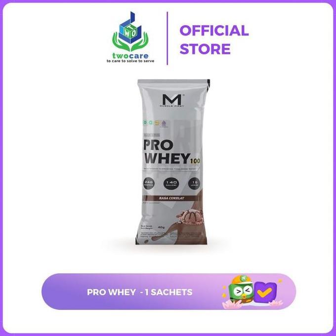 M1 Pro Whey 100 Muscle First 1 Sachet 40Gr Whey Protein