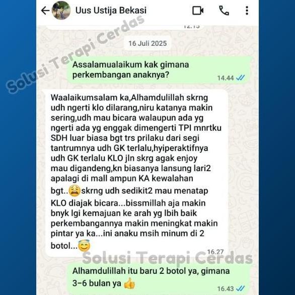 Happyfit- Bking Vitamin Otak Anak Atasi Speech Delay & Meningkatkan Daya Ingat - Paket 1 Botol
