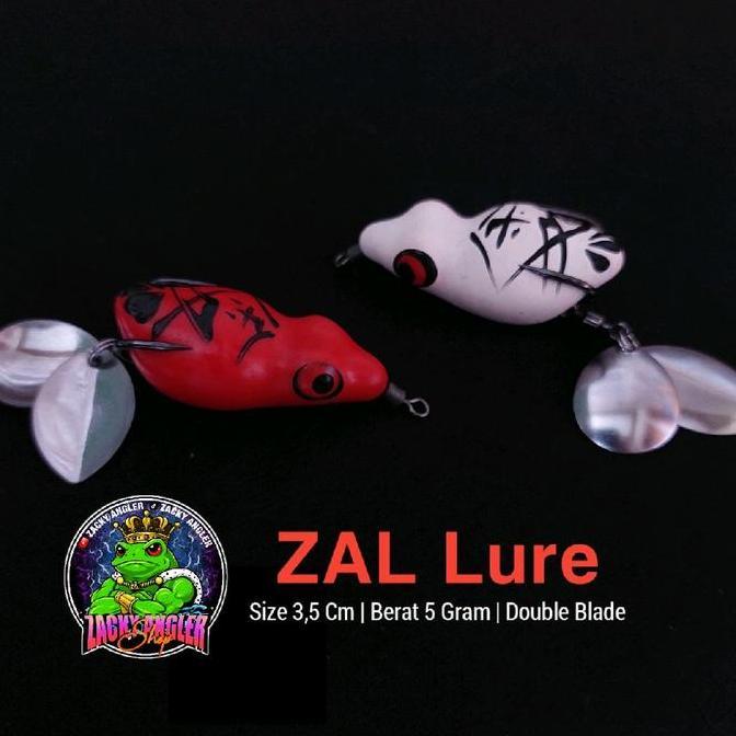 Lansungkirim- Soft Frog Zal Lure 3,5 Cm Umpan Casting Gabus
