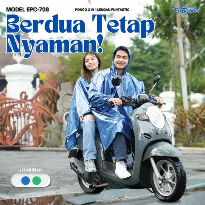 Jas Hujan Ponco Lengan 2 Kepala batman funtastic elmondo 708