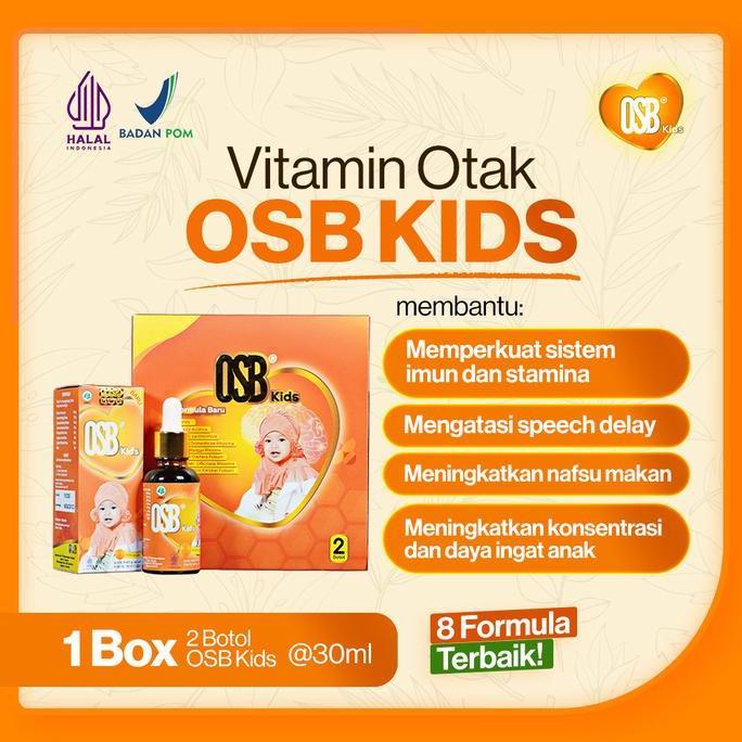 Happyfit- Osb Vitamin Madu Kids Syrup | Membantu Meningkatkan Daya Ingat & Konsentrasi Anak