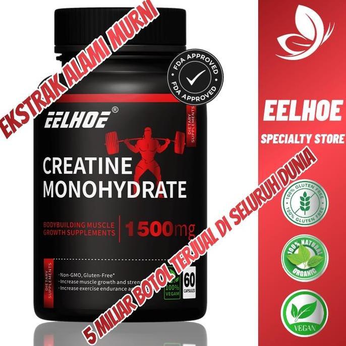 Excellent- Creatine - Meningkatkan Produksi Energi Dan Meningkatkan Daya Tahan, Meningkatkan Pertumb