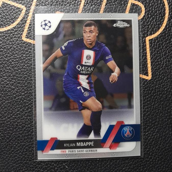 kylian mbappe psg topps chrome