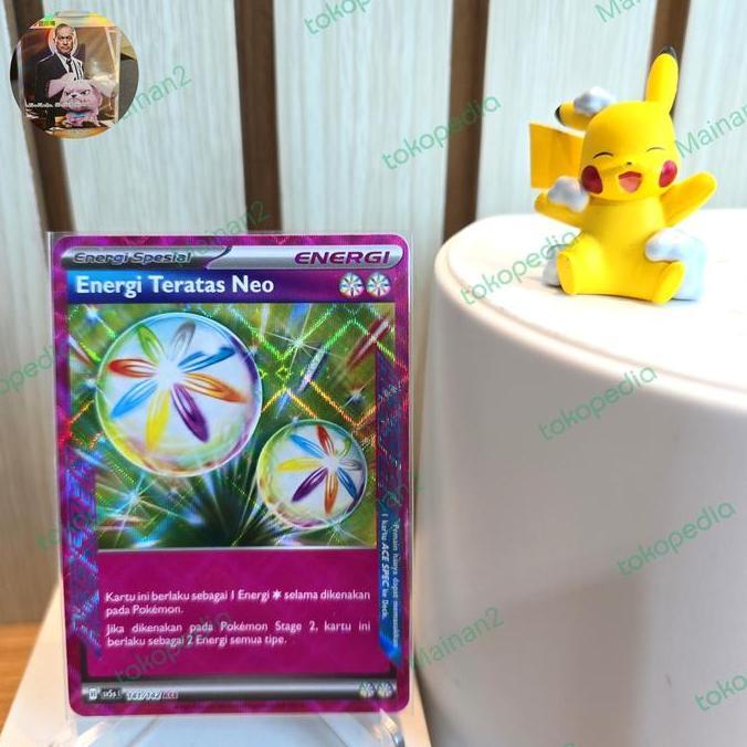 Energi teratas Neo ace spec indo paradoks andalan pokemon tcg