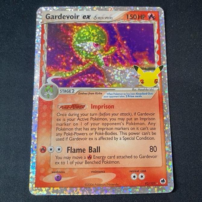 Gardevoir EX Delta Species EN SWSH 25th Anniversary Celebrations Classic Collection - Kartu Pokemon 