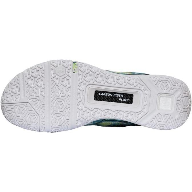Sepatu Badminton Lining Saga Iii Pro Scuba Blue Neon Roaring Flame