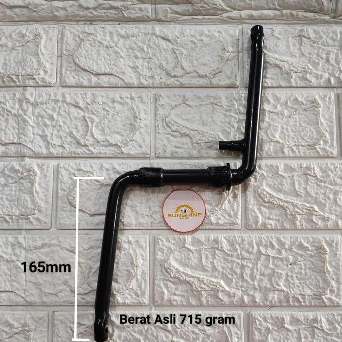 Crank Arm Sepeda BMX 20 Ontelan Piringan Gir Tengah Model Terusan Langsung Cor Untuk BB Besar