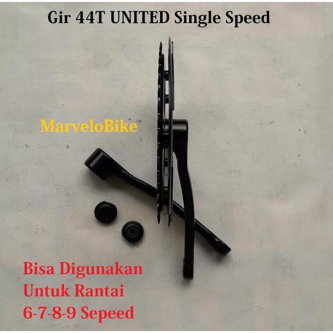 Crank Gir Sepeda Lipat BMX Fixie Mini 44T UNITED Single Speed
