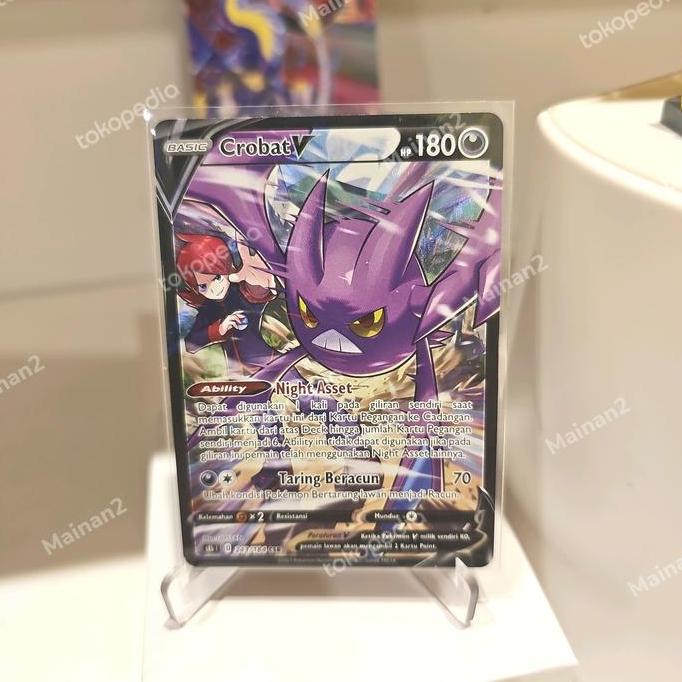 Crobat Csr pokemon tcg indo