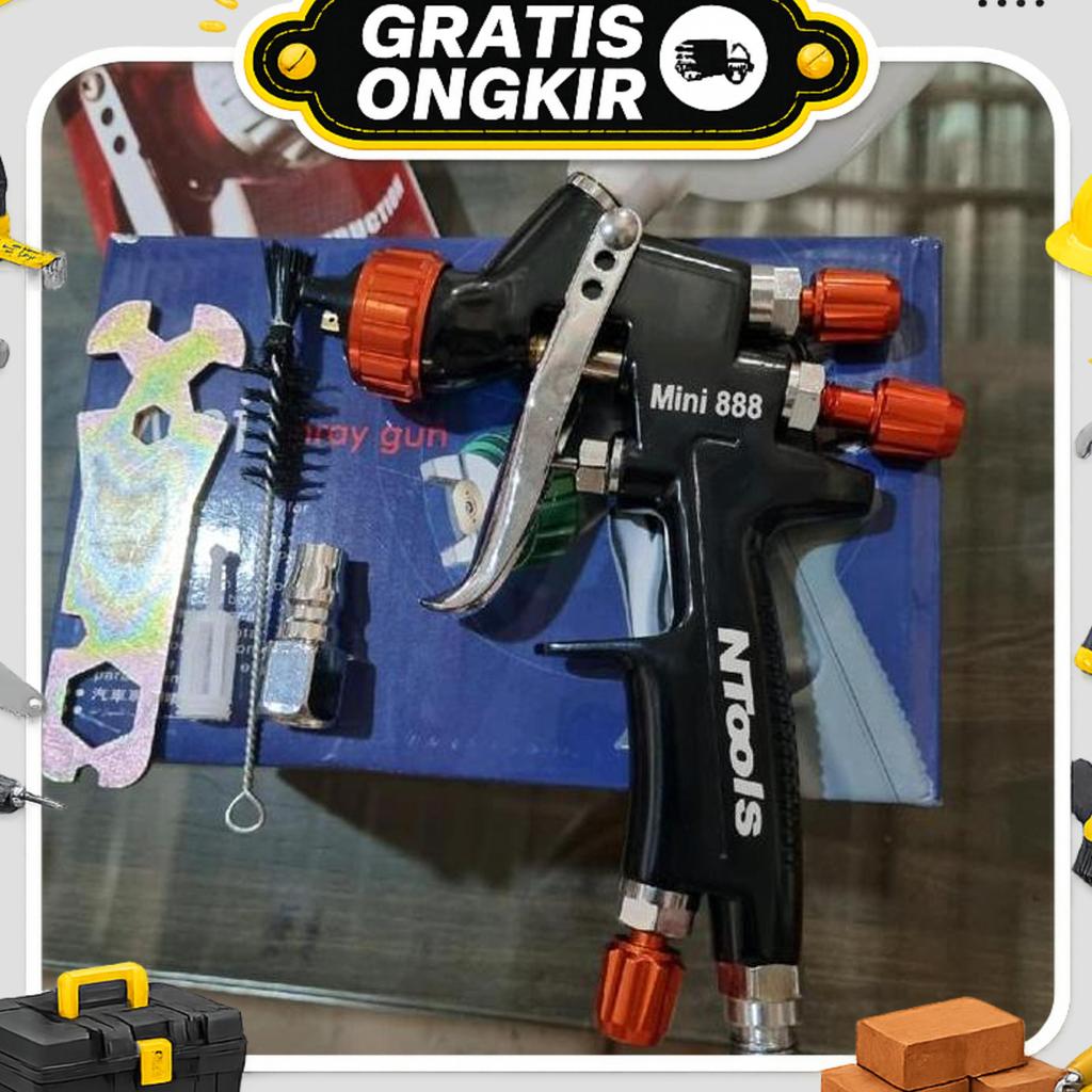Spray Gun Mini Hvlp Ntools Mini 888