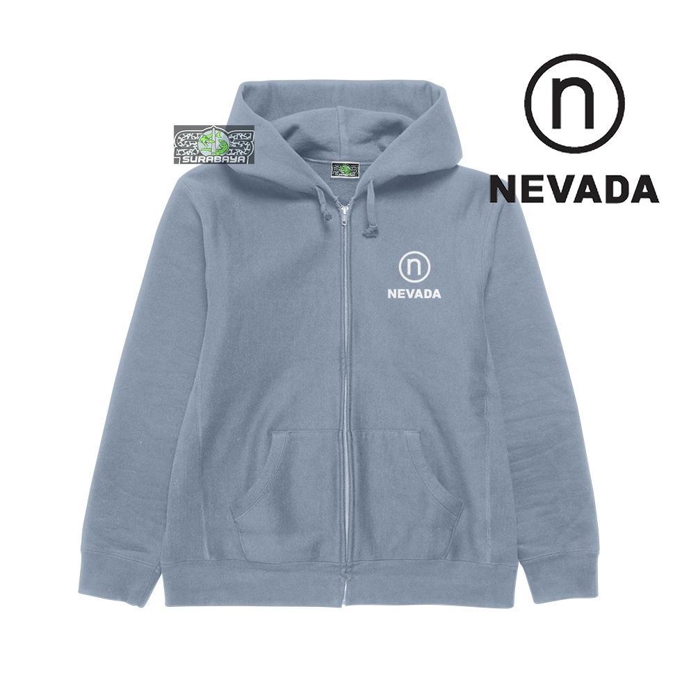 BESTPROMO COD Jaket Anak Laki Laki Hoodie Anak Perempuan Polos Zipper Cowok Cewek Motif NEVADA DENIM