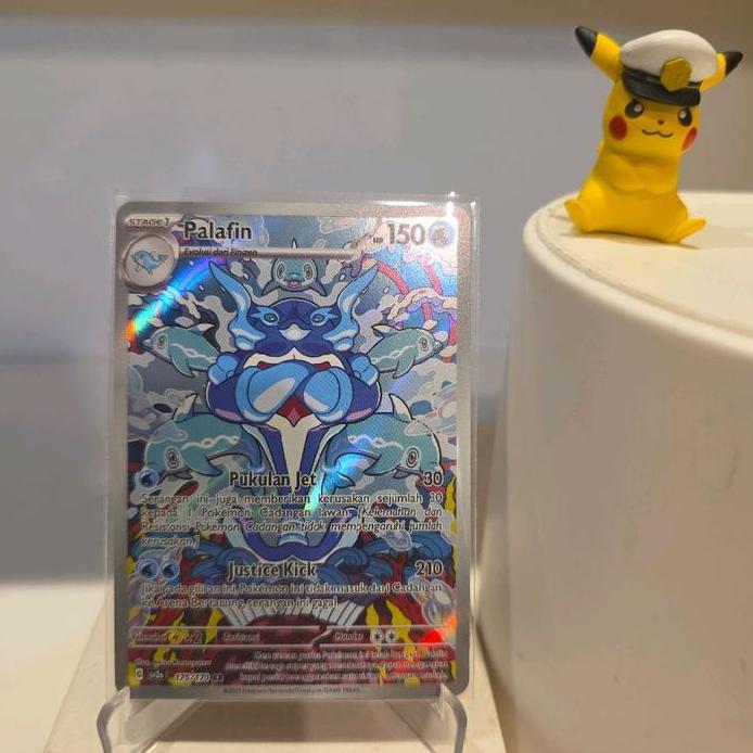 Palafin Ar sv3s kartu pokemon tcg indo