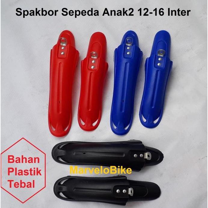 Fender Spakbor Sepeda Anak 12 16 inch Seli 16 16 Plus Inter Plastik