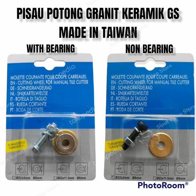 MATA PISAU POTONG GRANIT KERAMIK DORONG MANUAL GS MADE IN TAIWAN ASLI