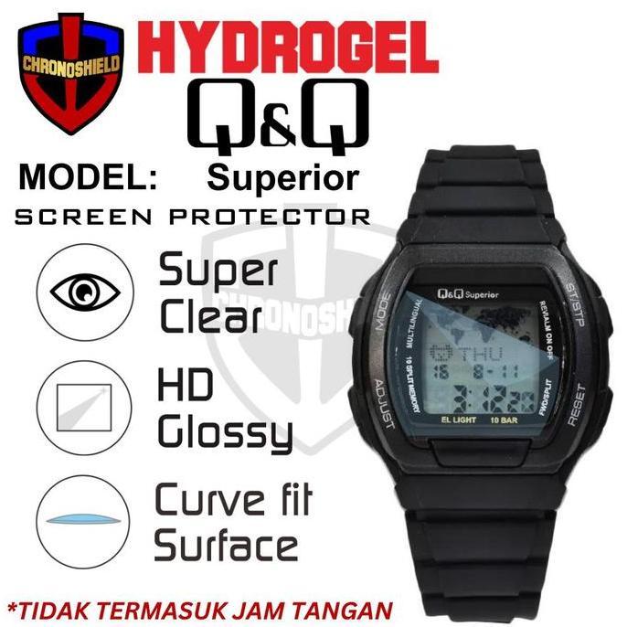 Antigores Jam Tangan Q&Q QnQ Superior MMW3P101Y Hydrogel