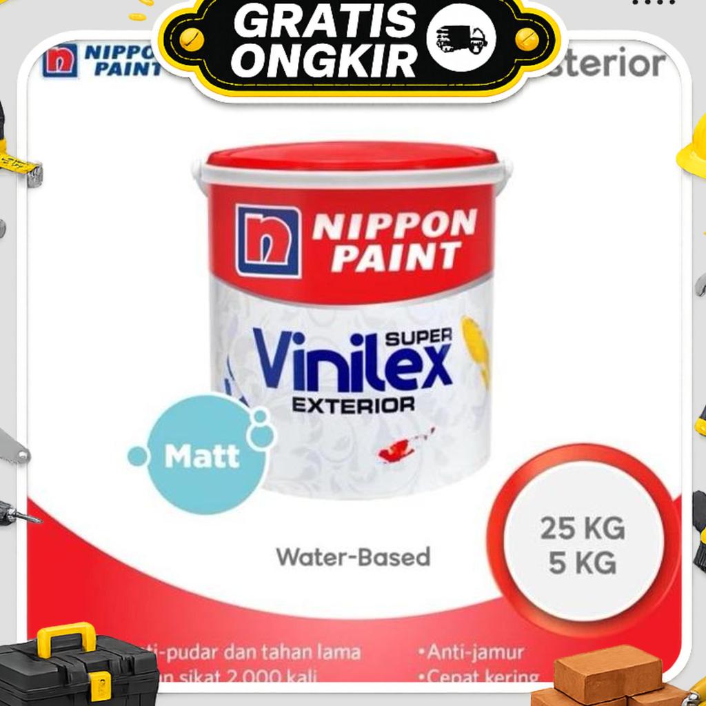 Vinilex Super Exterior 5 Kg Cat Dinding Luar Nippon Paint