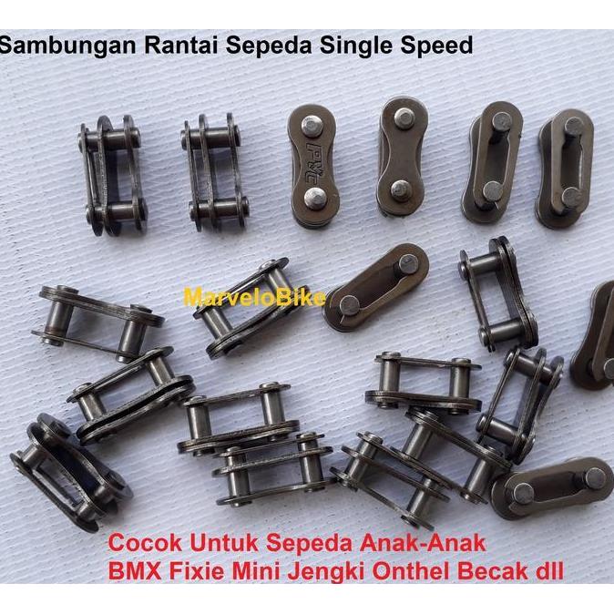 Sambungan Rantai Sepeda Single Speed Sepeda BMX Sepeda FIxie