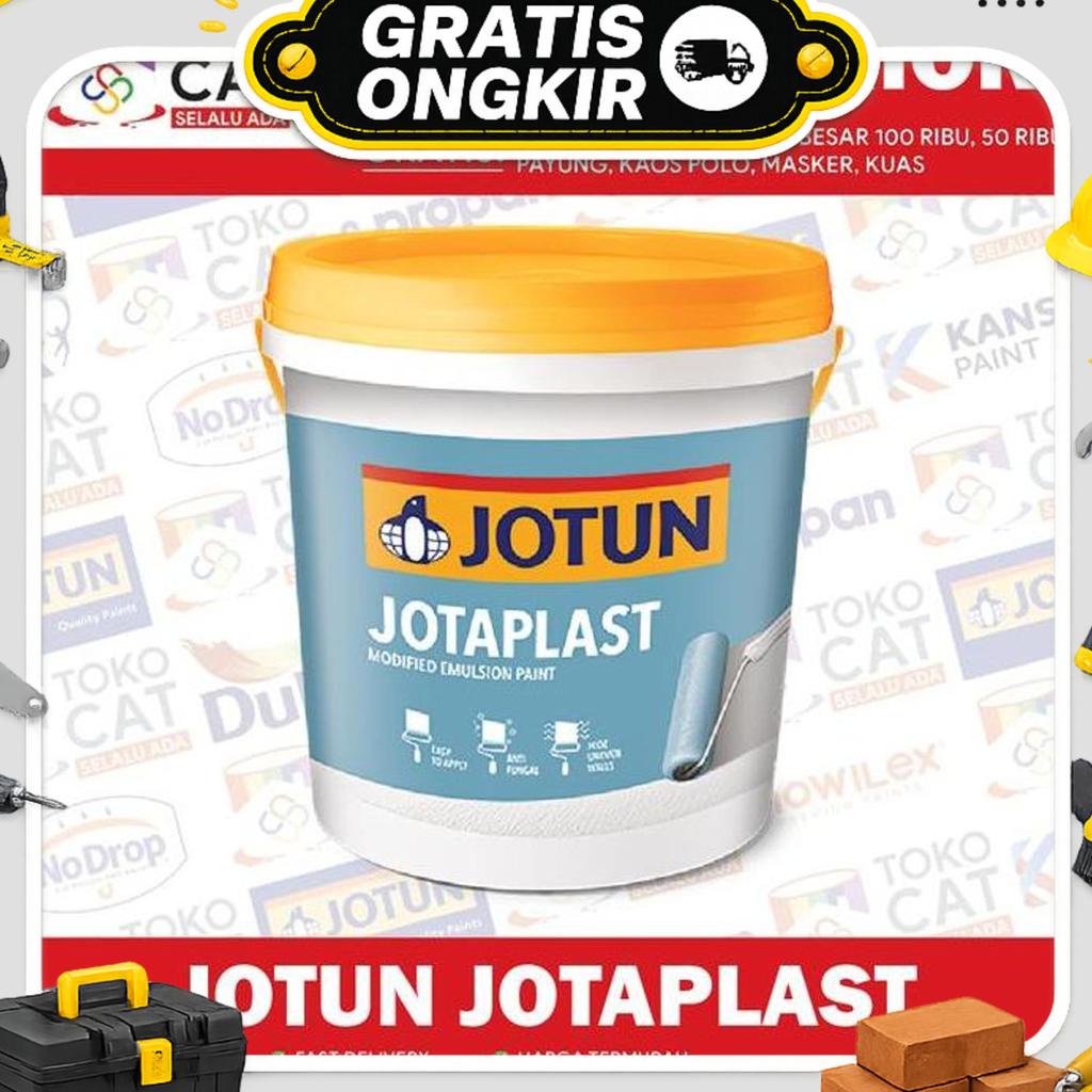 Cat Tembok Interior Jotun Jotaplast Warna Putih 5Kg Pail