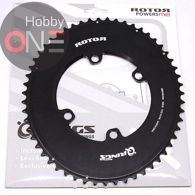ROTOR AERO QRINGS 55T BCD110x4 Oval Outer Chainring