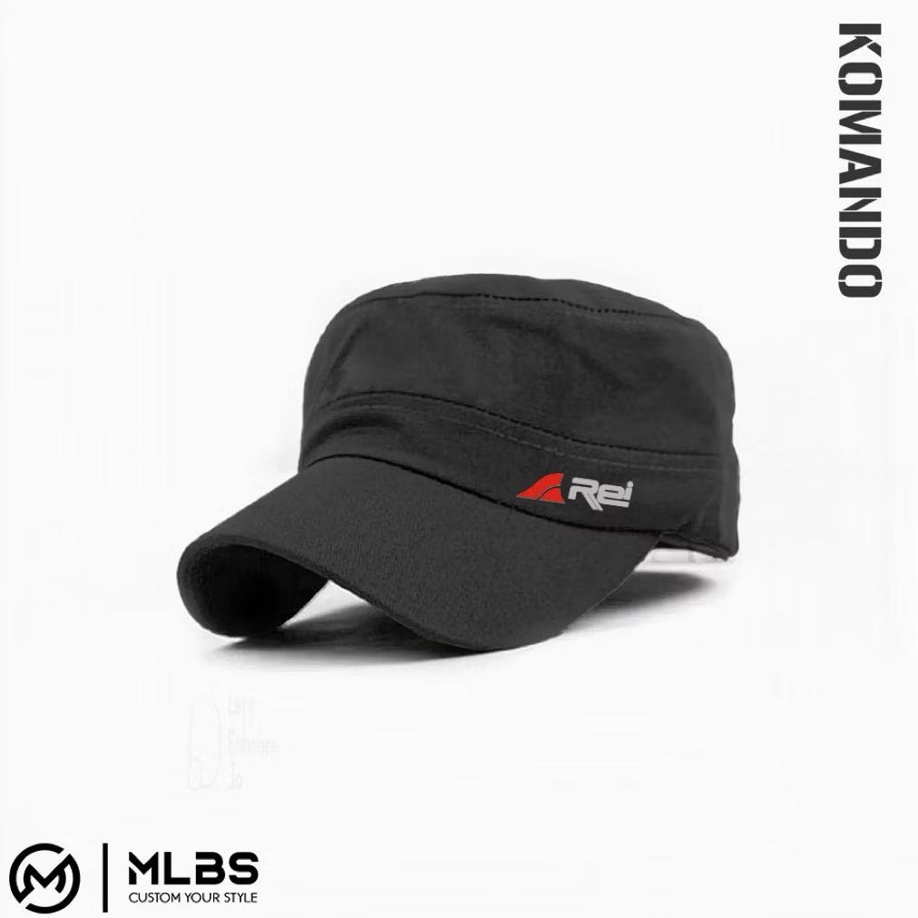 FLASH SALE Topi Komando Premium Distro 4Rei Unisex Denim 2026