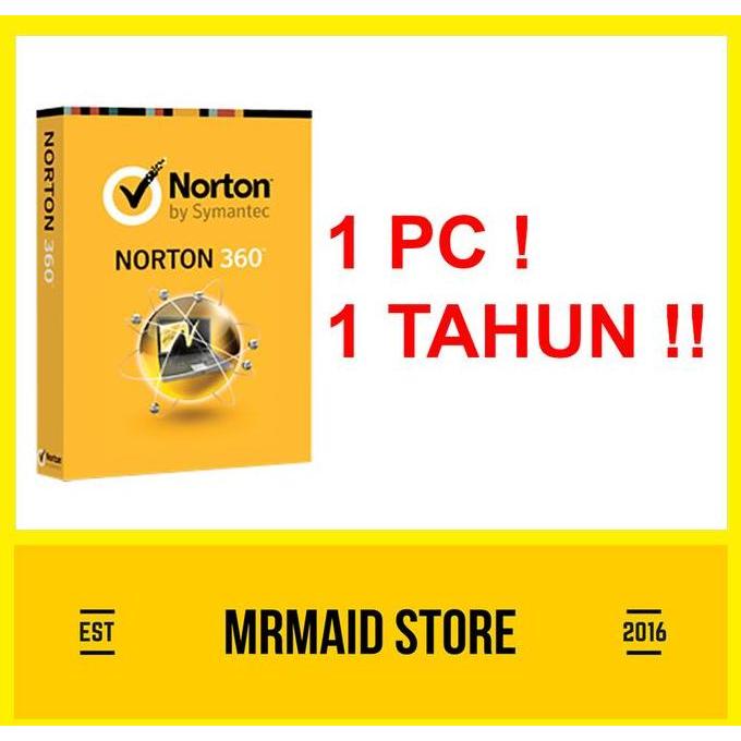 Antivirus Norton 360 1 PC 1 Tahun