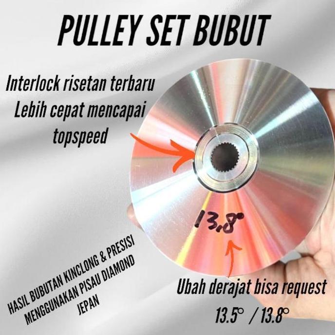 rumah roller vario 125 old custom modifikasi racing pulley custom vario125 old KZR Bubut Motor Motor