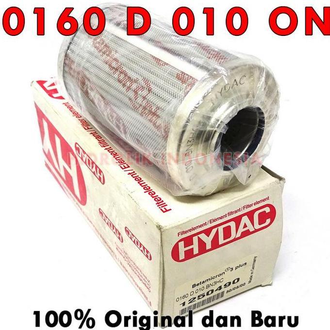 0160 D 010 ON HYDAC FILTER 1250490 / 0160 D 010 BN4HC / 0160 D 010 SN MADE IN GERMANY GENUINE ORINAL