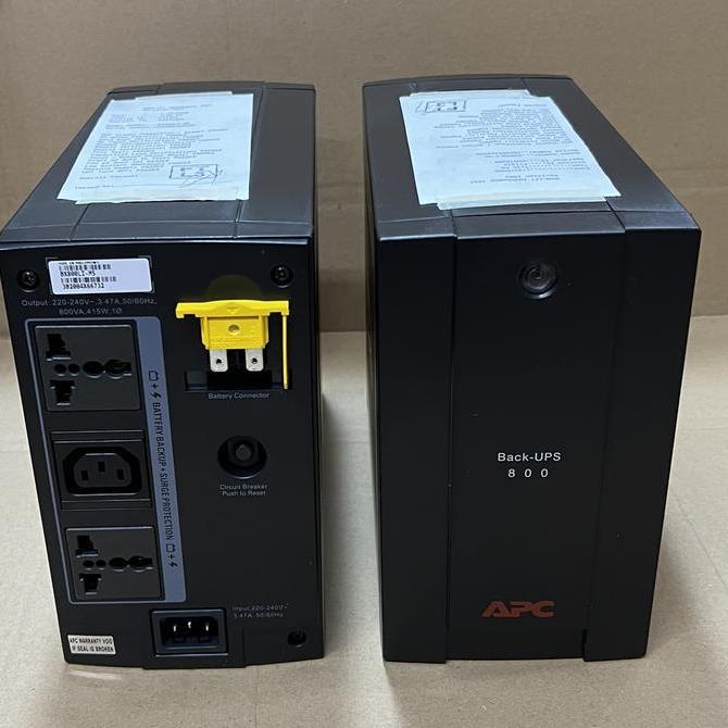 UPS APC 800 / 415 WATT BACK UPS 800 VOLT AMPER 230 V