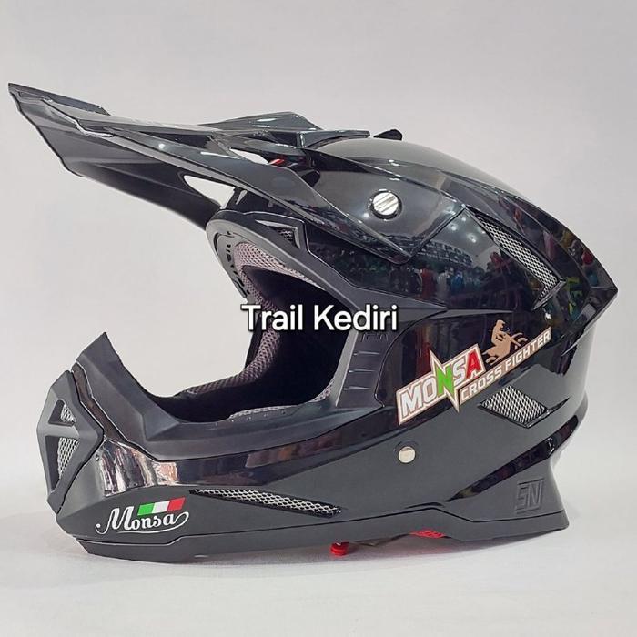 Helm Cross Monsa Jpn Trail Google Original Dan Terpercaya