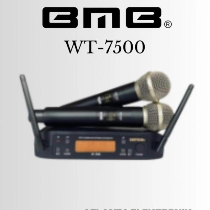 Promo Mic Wireless Bmb Wt-7500/Wt 7500 Microphone Karaoke Bmb Wt7500