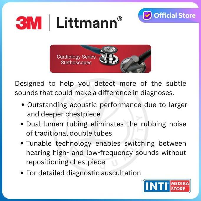 3M - Littmann CARDIOLOGY IV Stethoscope | Stetoskop Dewasa