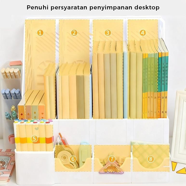PROMO FIVEVOO Rak Dokumen Kantor/ Tempat Penyimpanan/ Organizer Stationery & Dokumen/Rak Standing Ka