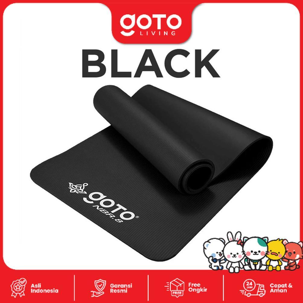 murah goto nbr yoga mat matras olahraga alas senam gym tebalantislip 8mm 10mm