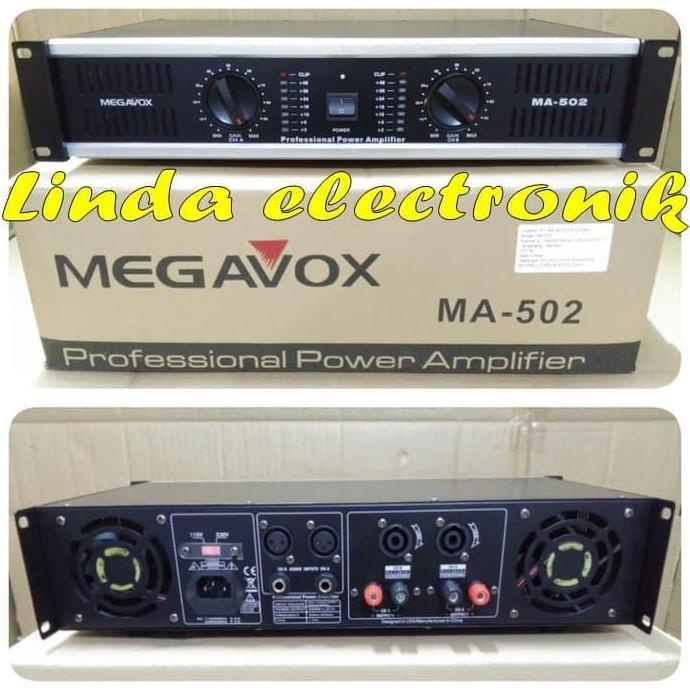 HARGA DISC - Power Megavox Ma 502 ORYGINAL Megavox Ma502