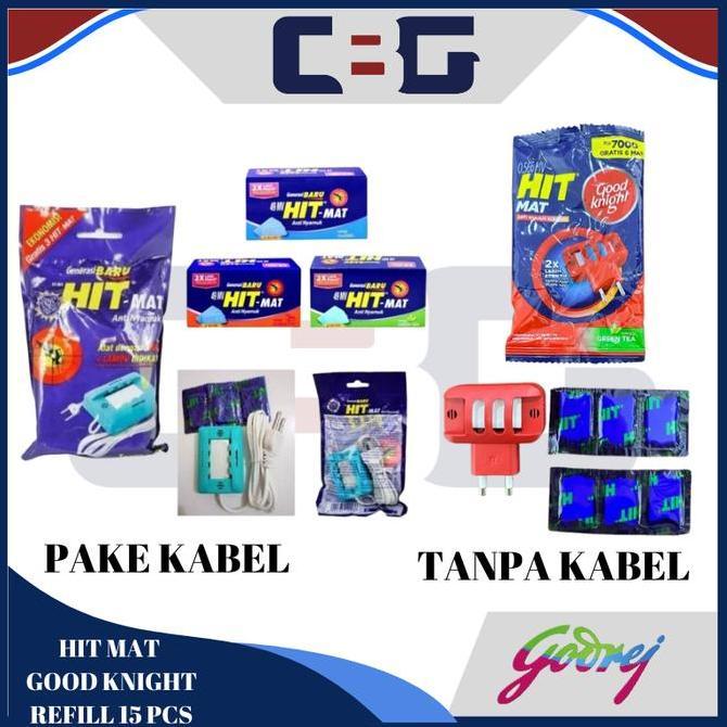 Hit Mat Alat & Refill Anti Nyamuk Listrik / Obat Nyamuk Elektrik