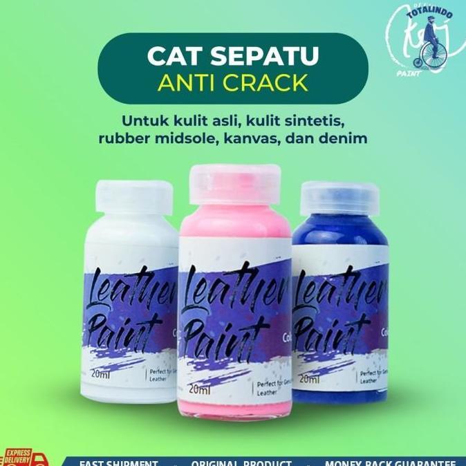 KSJ Leather Paint 20ml Cat sepatu kulit, midsole, rubber