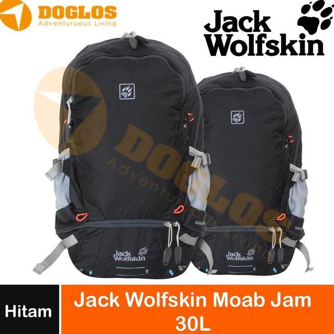 NEW TAS DAYPACK MOAB JAM 30 BIKE BACKPACK JWS JACK WOLFSKIN ORIGINAL HITAM ORI