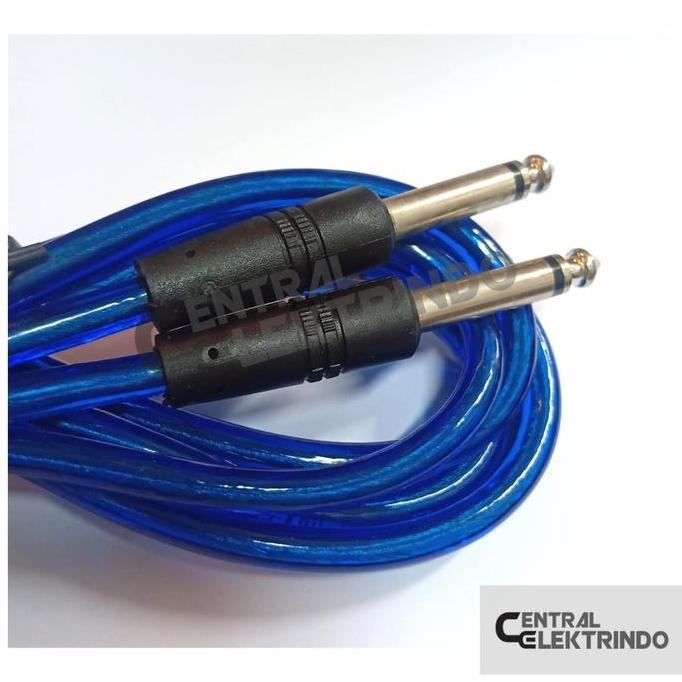 Kabel Mic + 2 jack akai mono 2 meter | Kabel Mic Jack Akai to Akai 2m