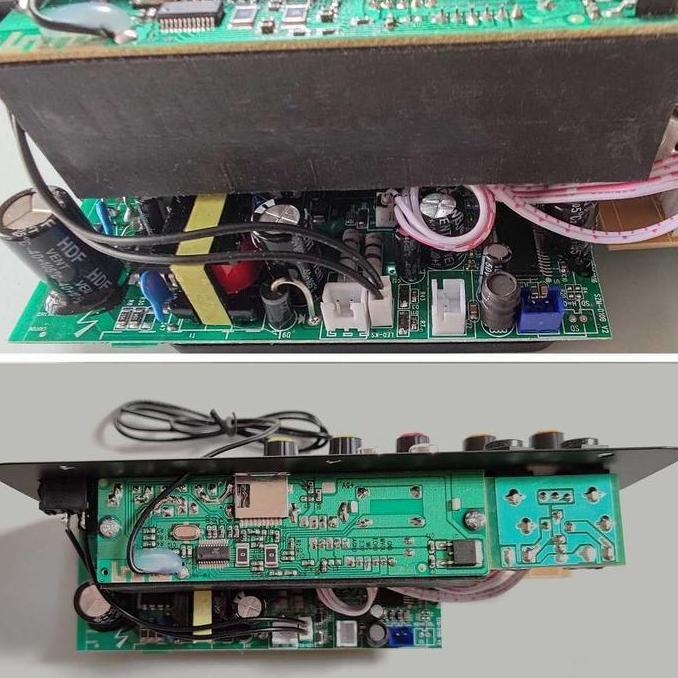 Amplifier Board Karaoke 400 Watt Mono Treble Bass Bluetooth USB Remote