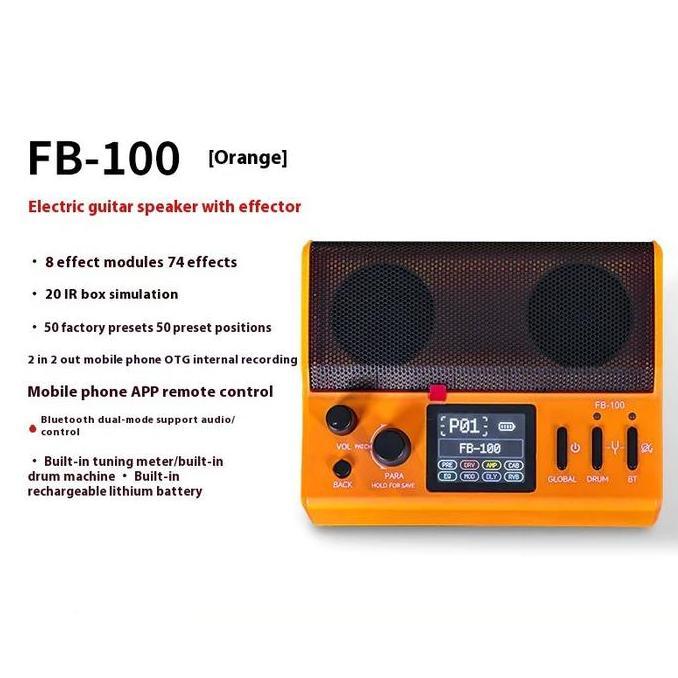 VING FB100 FB-100 FB 100 FLYBRO ALL-IN ONE PORTABLE MULTIEFFECTS PROCESSOR [terbaik]