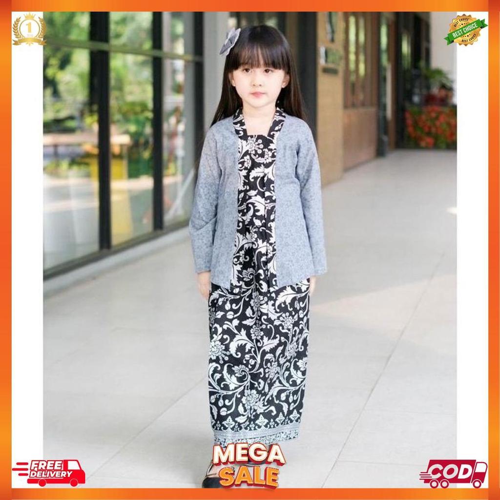 Terlaris Kebaya Anak Lengan Panjang 1-9 Tahun Baju Karnaval Anak [L7]