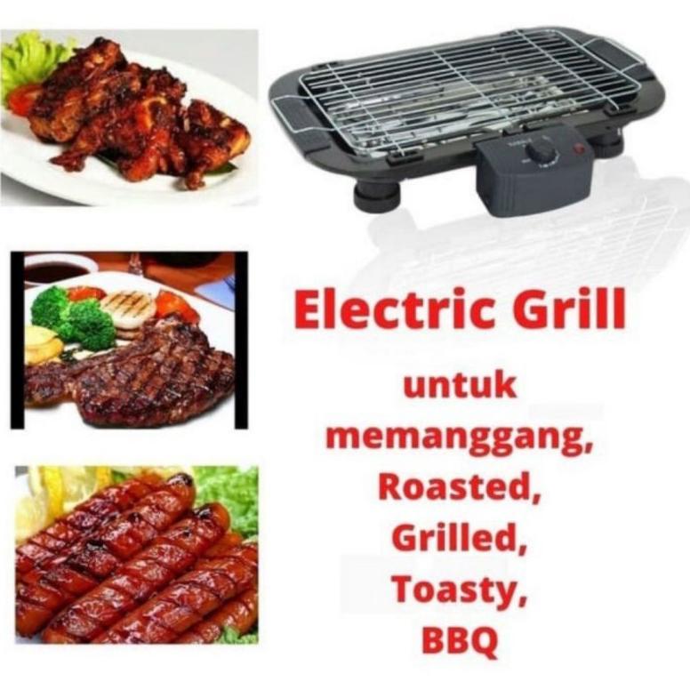 SANJAYAEMART ELECTRIC BARBEQUE GRILL PANGGANGAN LISTRIK BBQ PORTABLE / PEMANGGANG SATE LISTRIK BBQ P