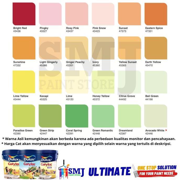 CAT TEMBOK EXTERIOR DULUX CATYLAC EXTERIOR PUTIH 888 5 KG