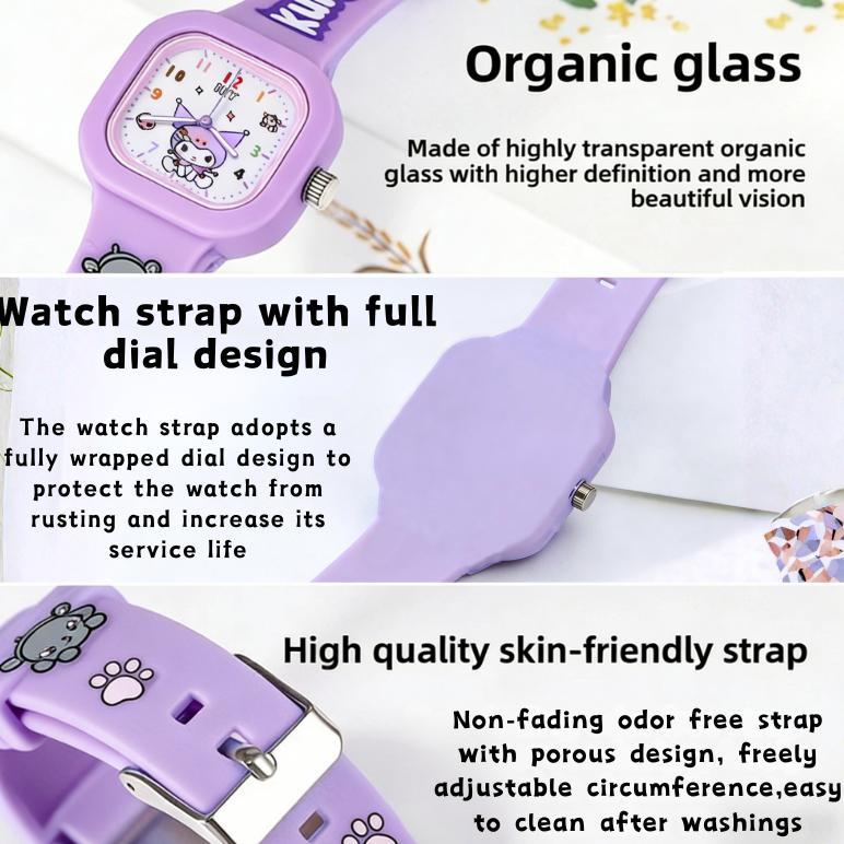 Premium Jam Tangan Anak Anak Perempuan  & Jam Tangan Kasual  Korea  Gelang Jam Tangan Fashion