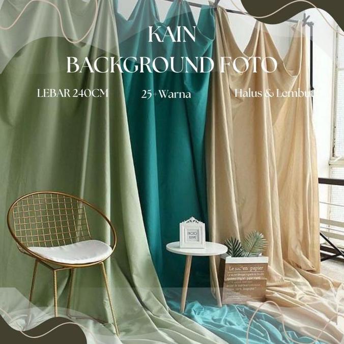Kain Background Foto Produk / Background Foto Studio / Backdrop Studio Roll