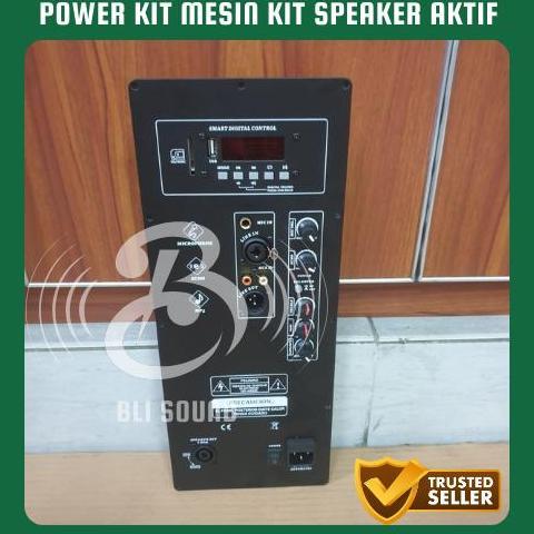 POWER KIT MESIN KIT SPEAKER AKTIF 500 WATT BLUETOOTH ECHO USB IMPORT