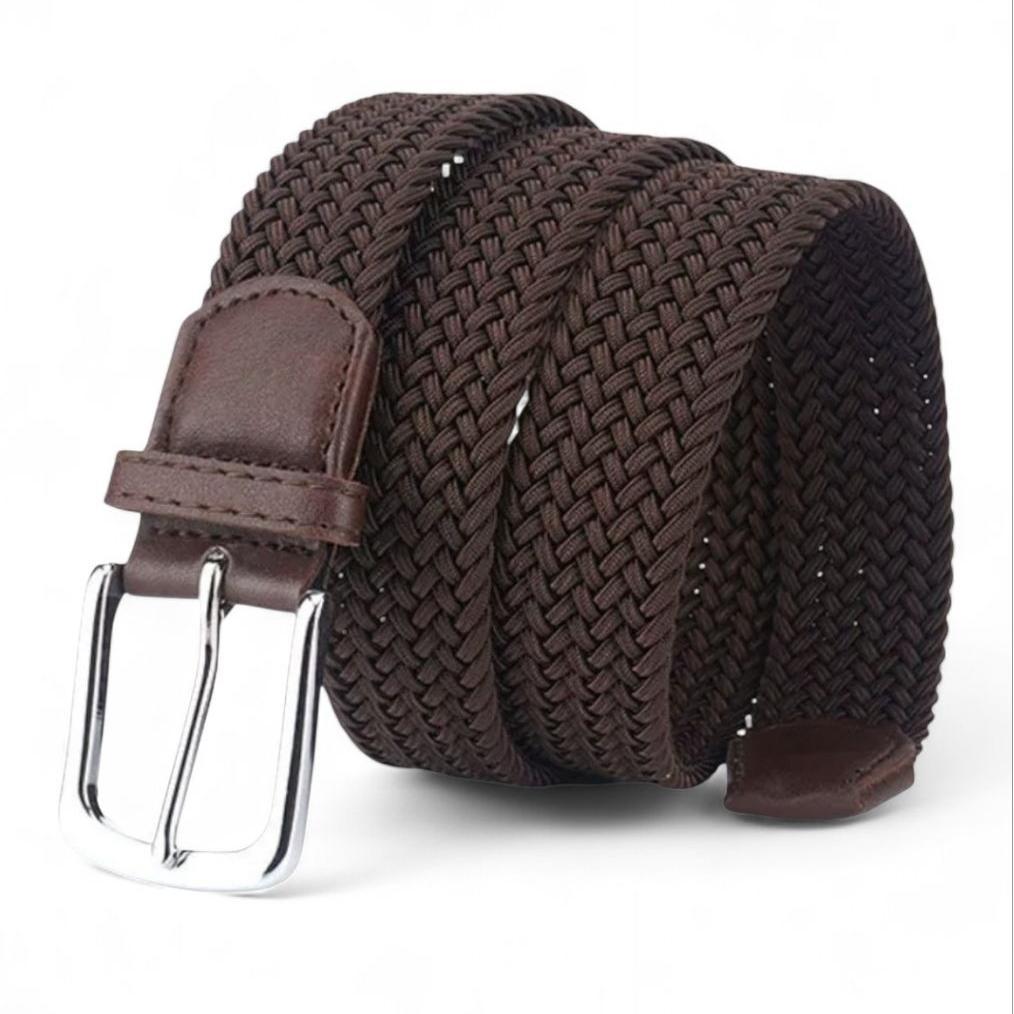 Recommended [Cb] Ikat Pinggang Rajut Pria Wanita Elastis Lebar 2.5 Cm Panjang 85 Cm Sabuk Fashion Ca