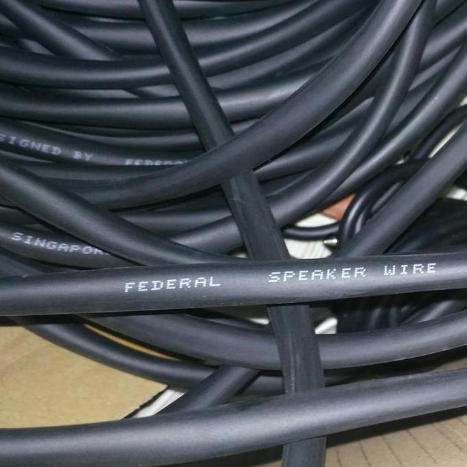 Federal Cable Speaker 14awg x 2 Tembaga Murni