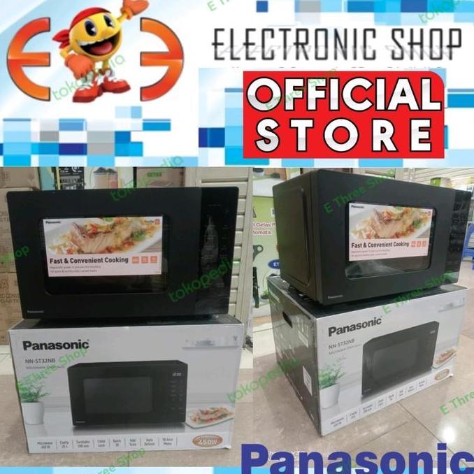 Panasonic NN ST32Nb - Microwave Oven Digital 25 L - NN ST32 Black